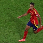 Rodri, de central en el Mundial a héroe en la Eurocopa