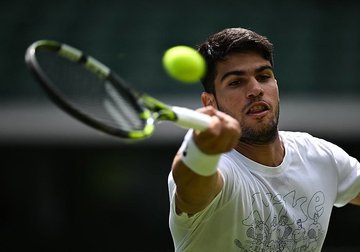 Todas las estadísticas del Alcaraz - Lajal de Wimbledon