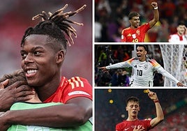 Los más jóvenes roban el protagonismo a las estrellas en la Eurocopa