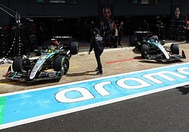 Fiesta británica: Russell firma la pole por delante de Hamilton y Norris