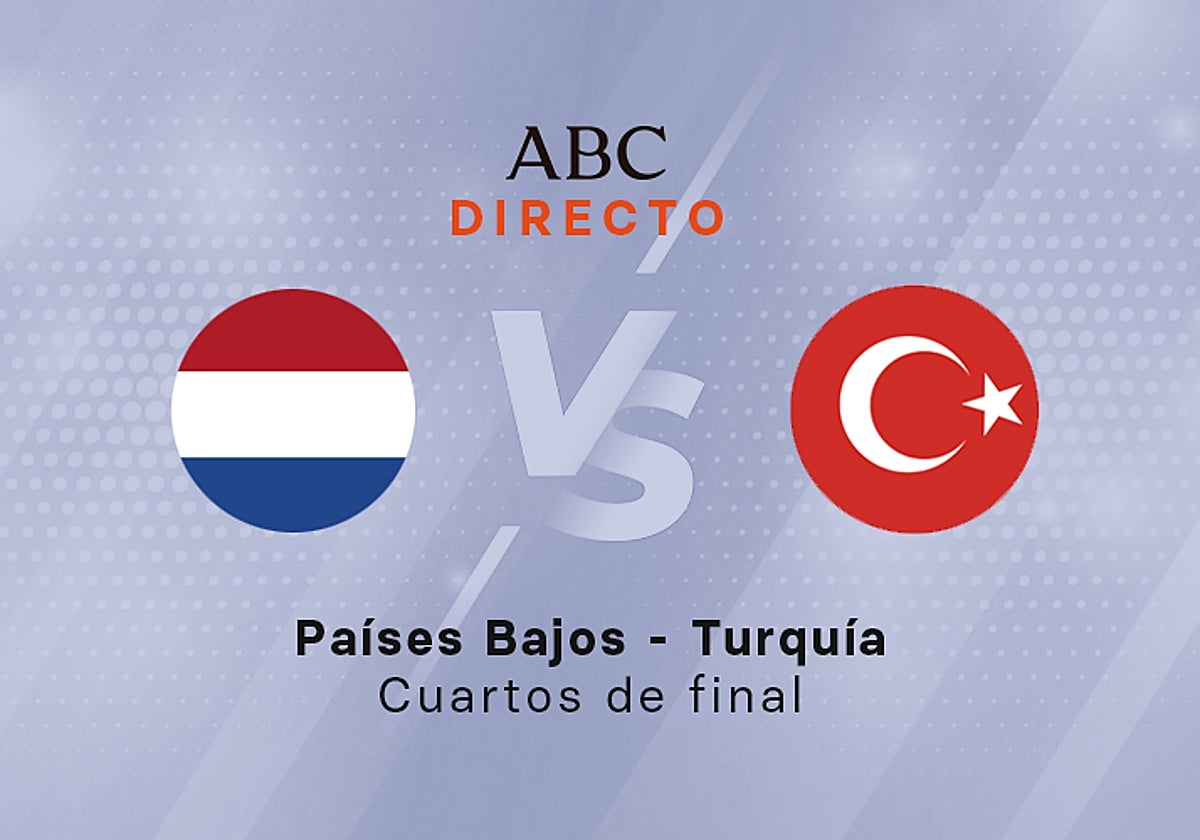 Todos los números y datos del Países Bajos - Turquía de hoy, sábado 6 de julio