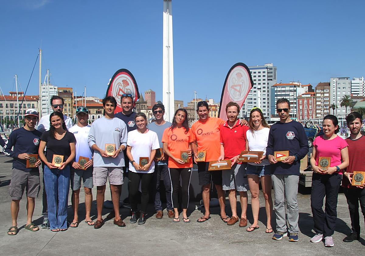 Martín Bermúdez y Ángela Pumariega, vencedores del XXV Memorial Carlos del Castillo de Snipe