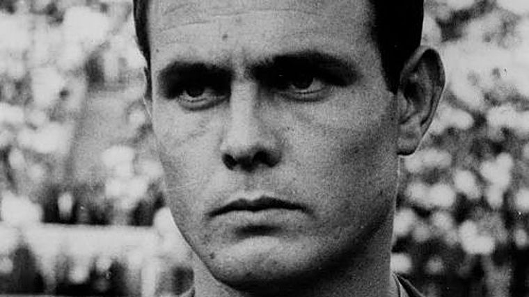 Marcelino, en su etapa como jugador de la selección española