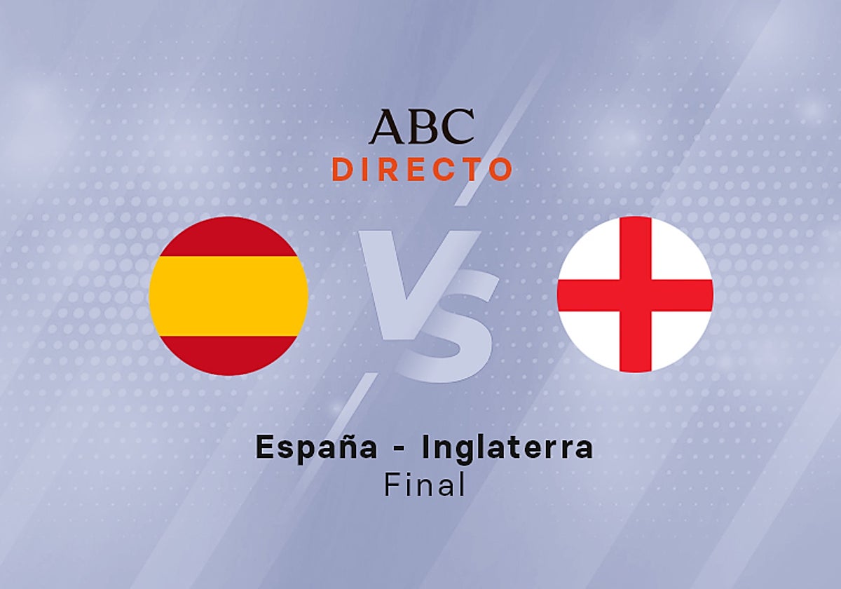 España - Inglaterra, estadísticas de la final de la Eurocopa