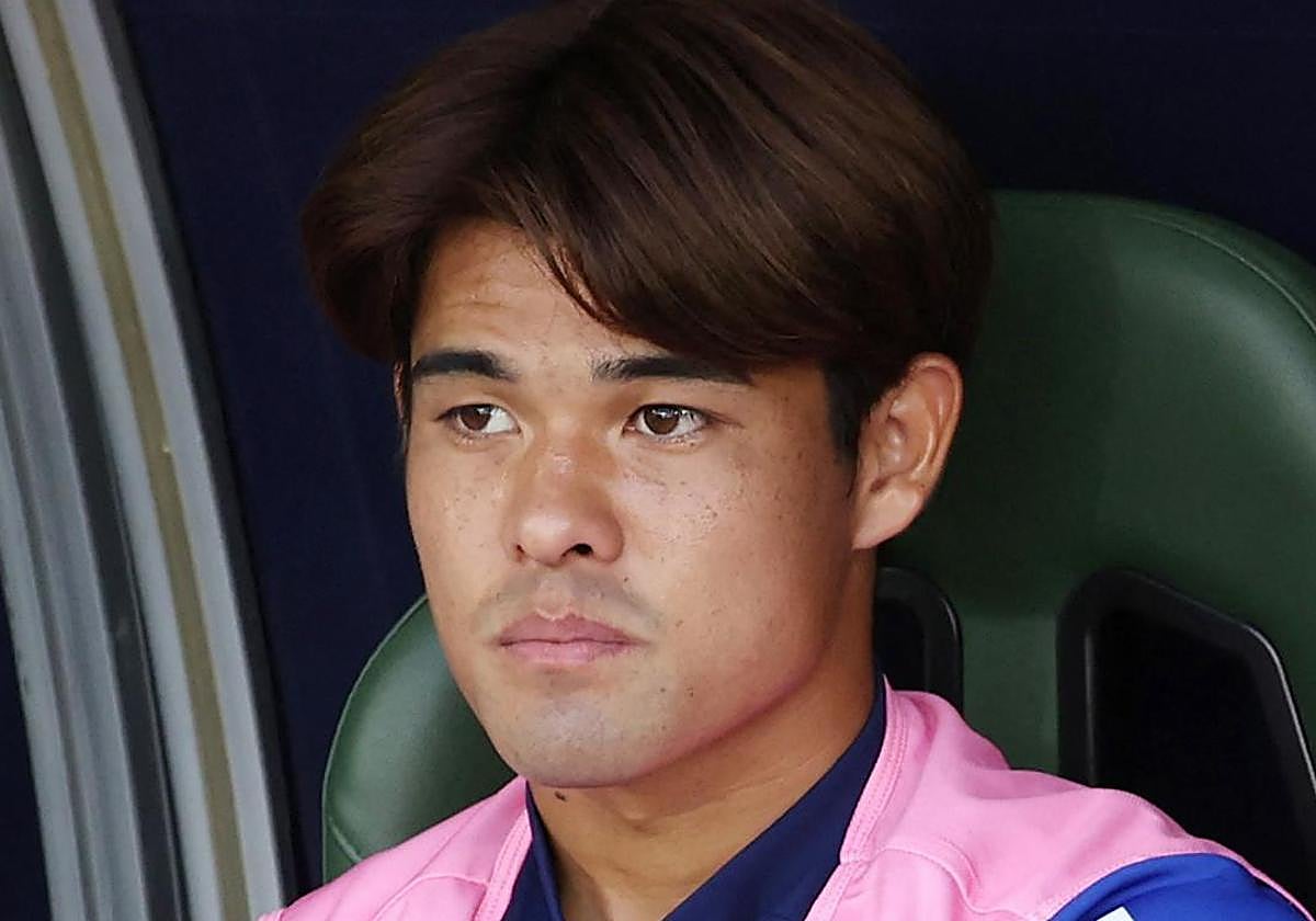El futbolista japonés Kaishu Sano