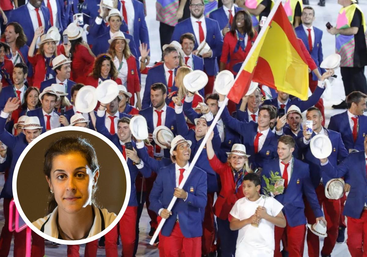 Carolina Marín, muy clara respecto a por qué no es la abanderada de España en los Juegos Olímpicos de París: «No es excusa»