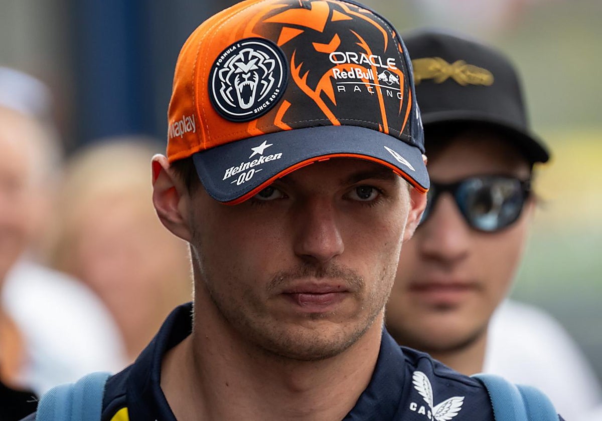 Verstappen, en el GP de Hungría