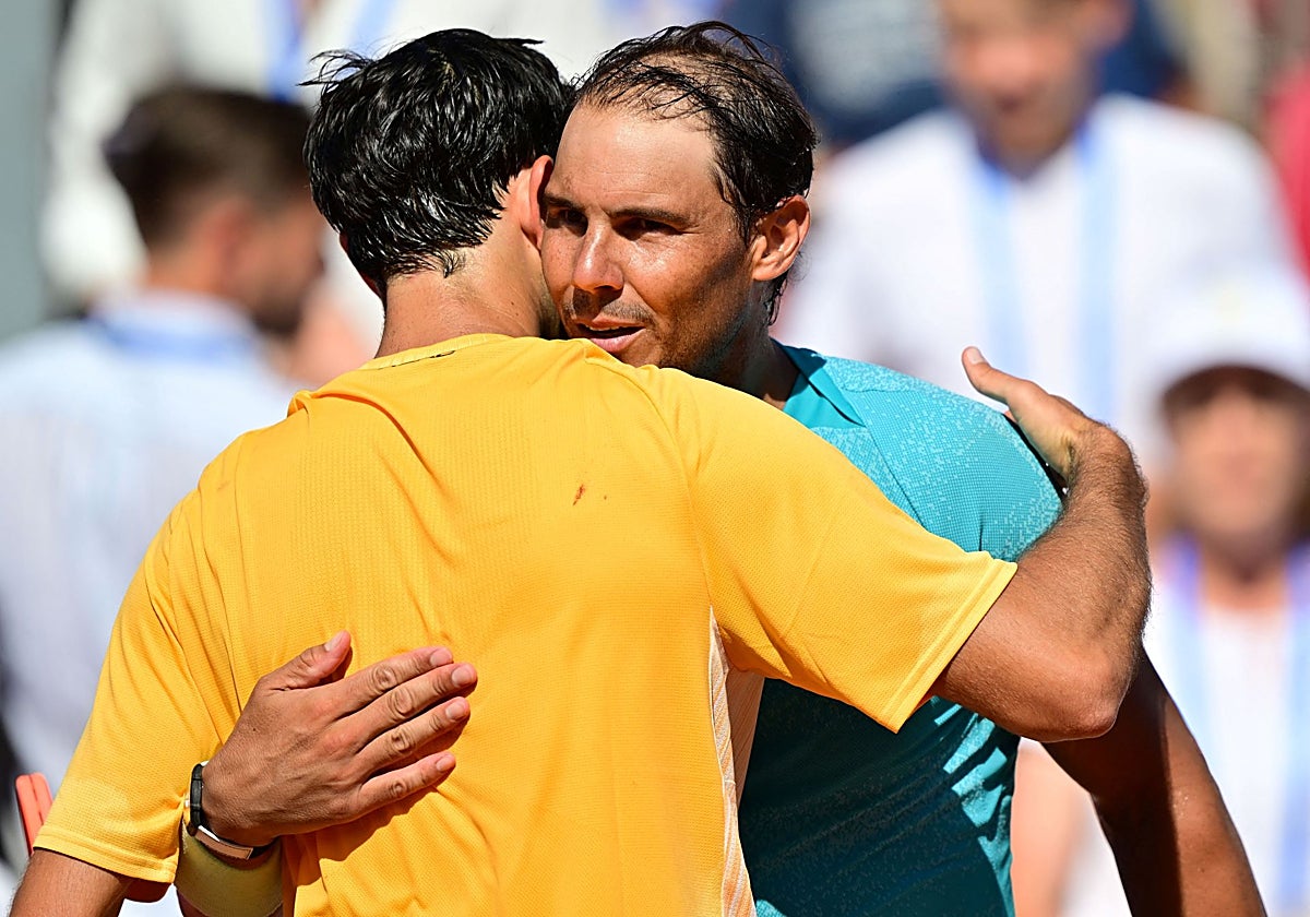 Nadal felicita a Borges en la red tras la final