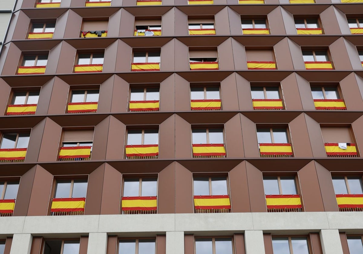 Edificio que alberga a la delegación española en los Juegos de París 2024