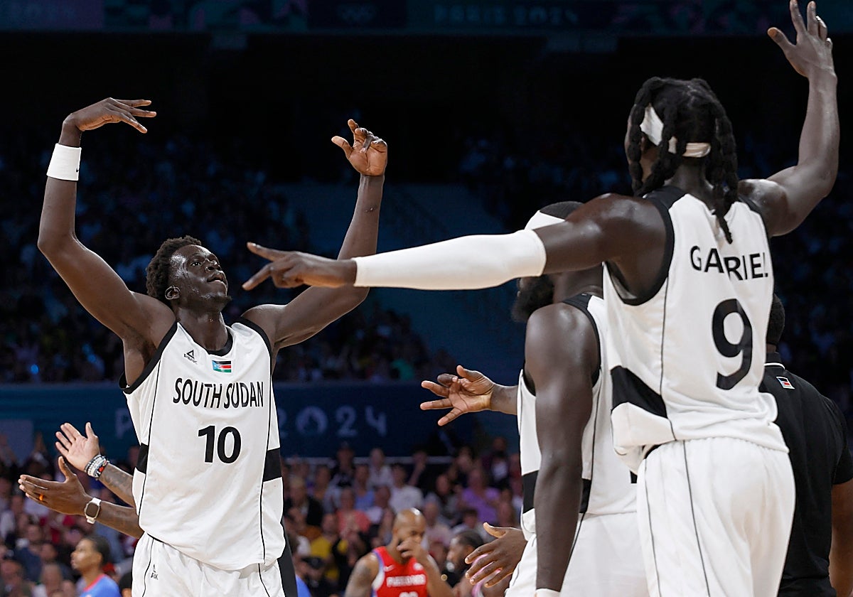 Sudán del Sur debutaba en parís 2024 con victoria ante Puerto Rico