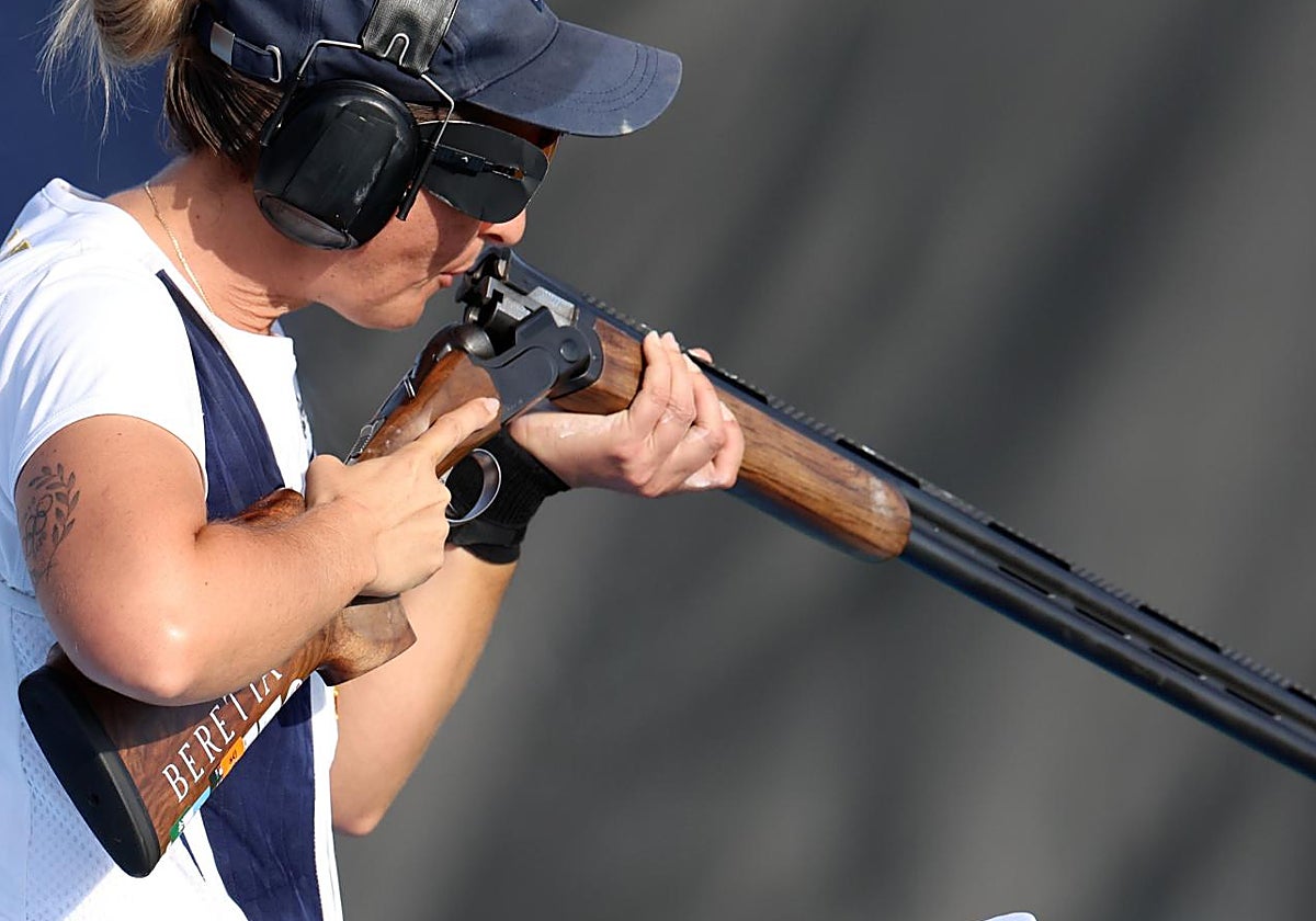 Fátima Gálvez, este martes durante una de las mangas