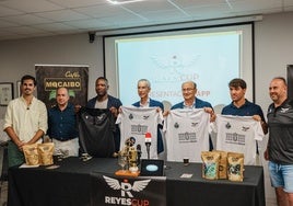 El Sevilla, en la presentación de la Reyes Cup