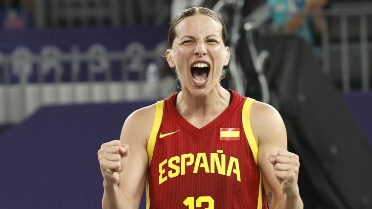 Sandra Ygueravide, la veterana de la selección de baloncesto 3x3