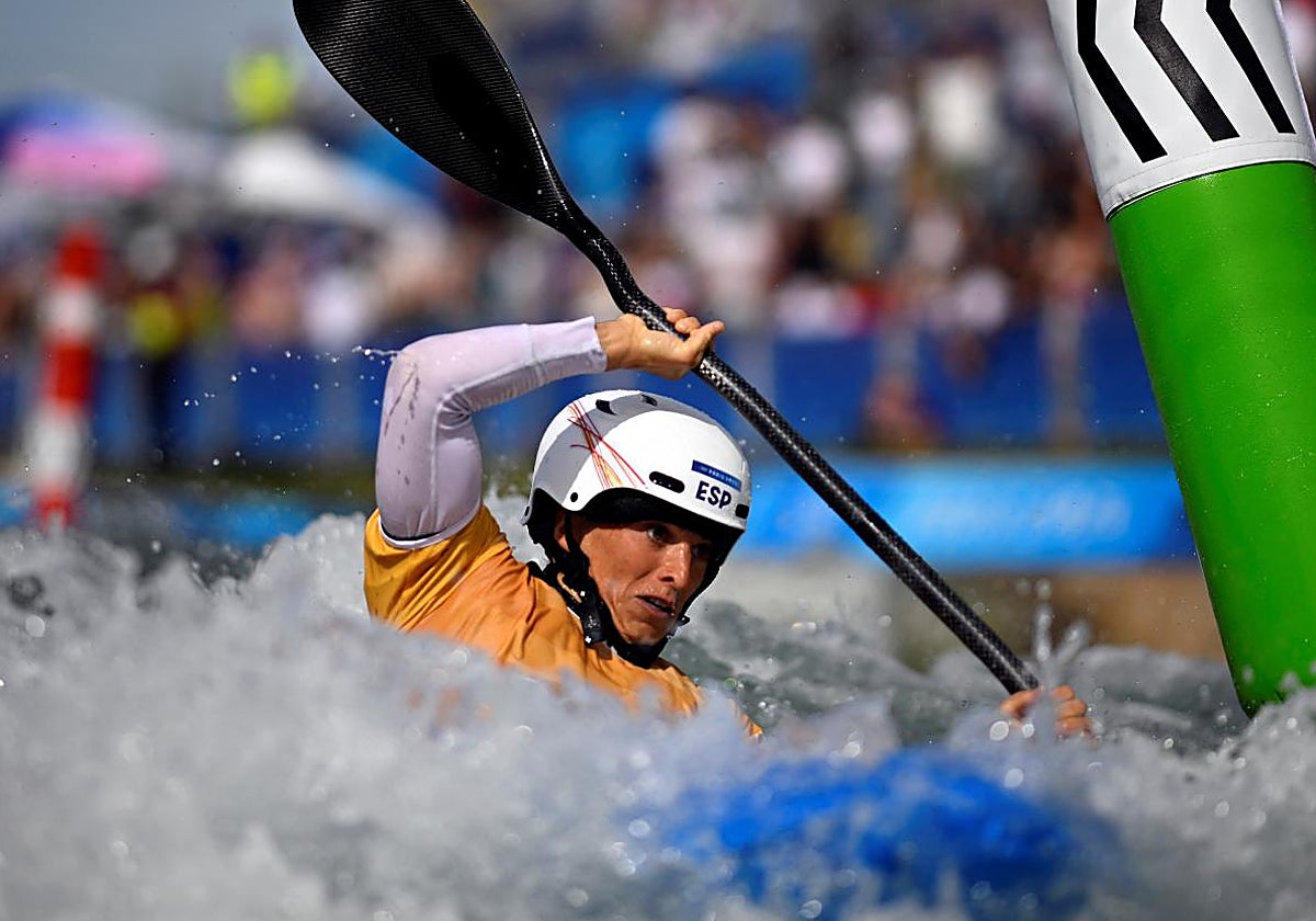 Maialen Chourraut: «Me agarro a la carrera que he hecho para salir de este agujero»