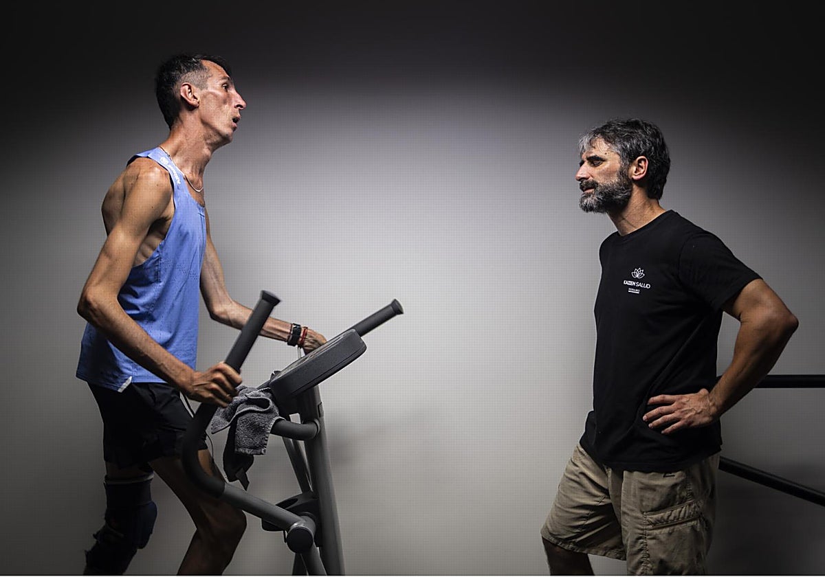 Albert Casas diseña y supervisa la preparación física de Álex Roca