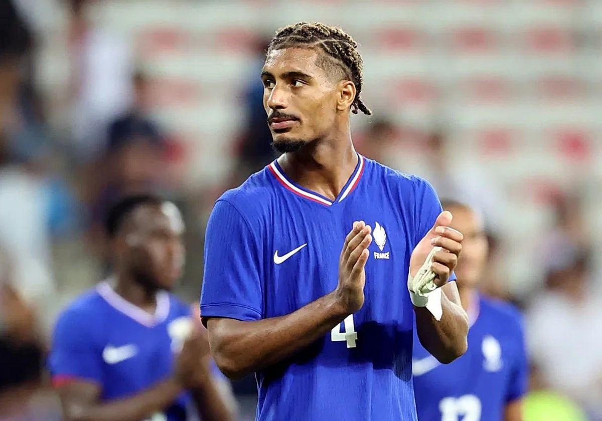 Badé, con la selección francesa