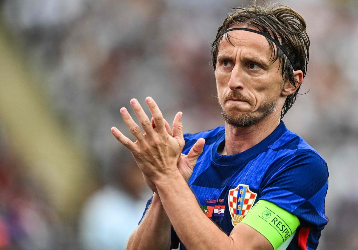 Modric seguirá siendo el capitán de la selección croata