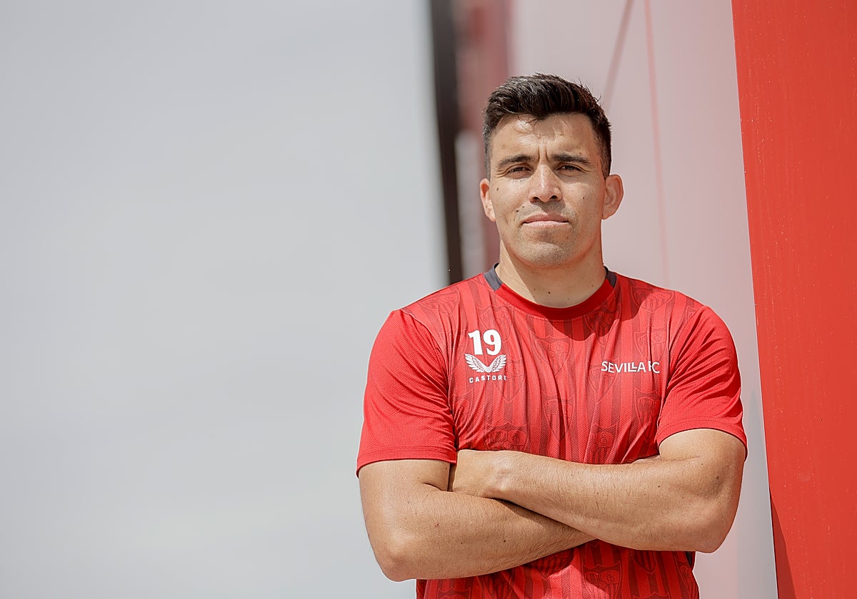 Marcos Acuña posa para una entrevista concedida a ABC de Sevilla