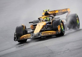 Norris se lleva la pole por delante de Verstappen