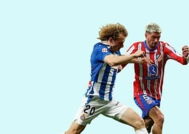 El Atlético tiene poca puntería y menos fútbol
