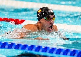 Miguel Luque y Enrique Alhambra inauguran la natación española con dos bronces