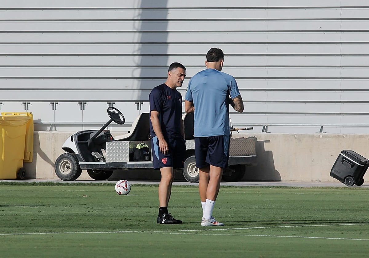García Pimienta dialoga con Lucas Ocampos