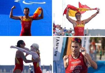El Sena se convierte en una fiesta española: cuatro medallas salen de sus aguas
