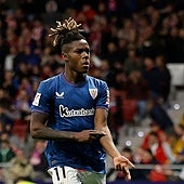 La Fiscalía de Madrid presenta una denuncia por los insultos racistas de un aficionado a Nico Williams en el Metropolitano