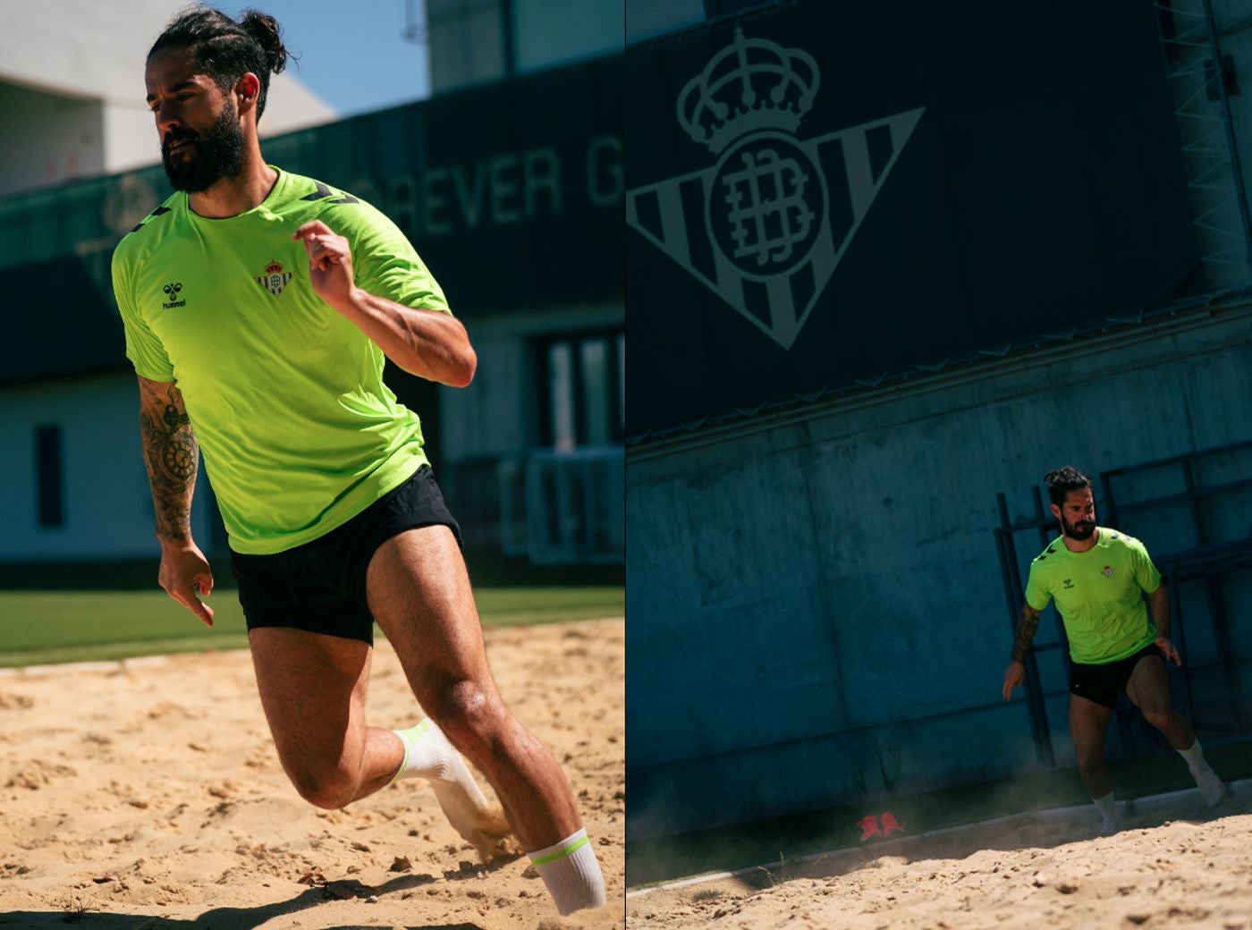 Isco, durante el verano, en el trabajo de recuperación en la ciudad deportiva Luis del Sol