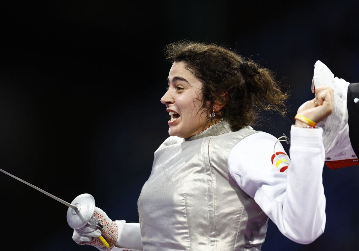 Rodríguez celebra su bronce en París 2024