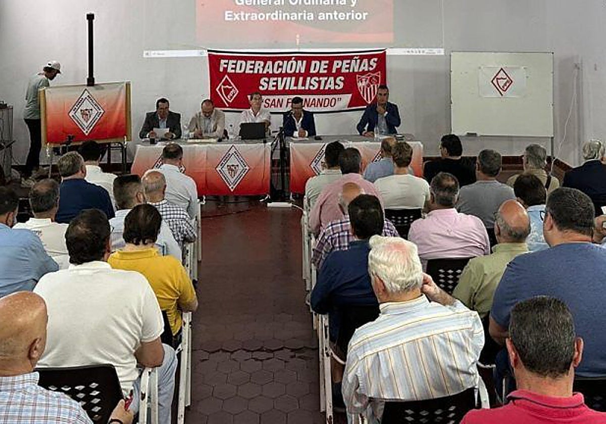 Asamblea de la Federación de Peñas Sevillistas 'San Fernando'