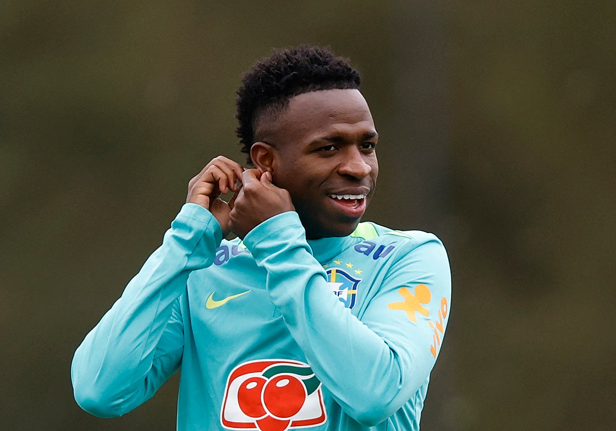 Vinicus, jugador del Madrid