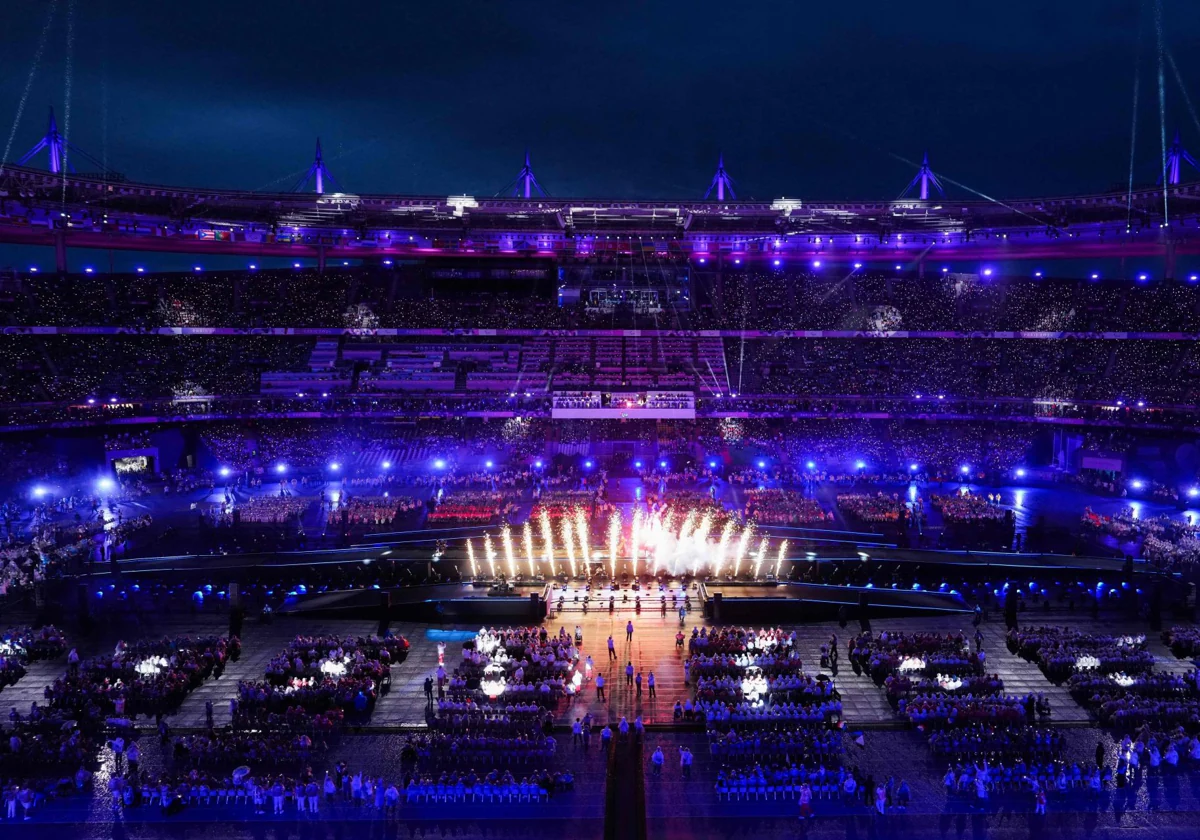 El Stade de France fue el imponente escenario de la clausura de París 2024