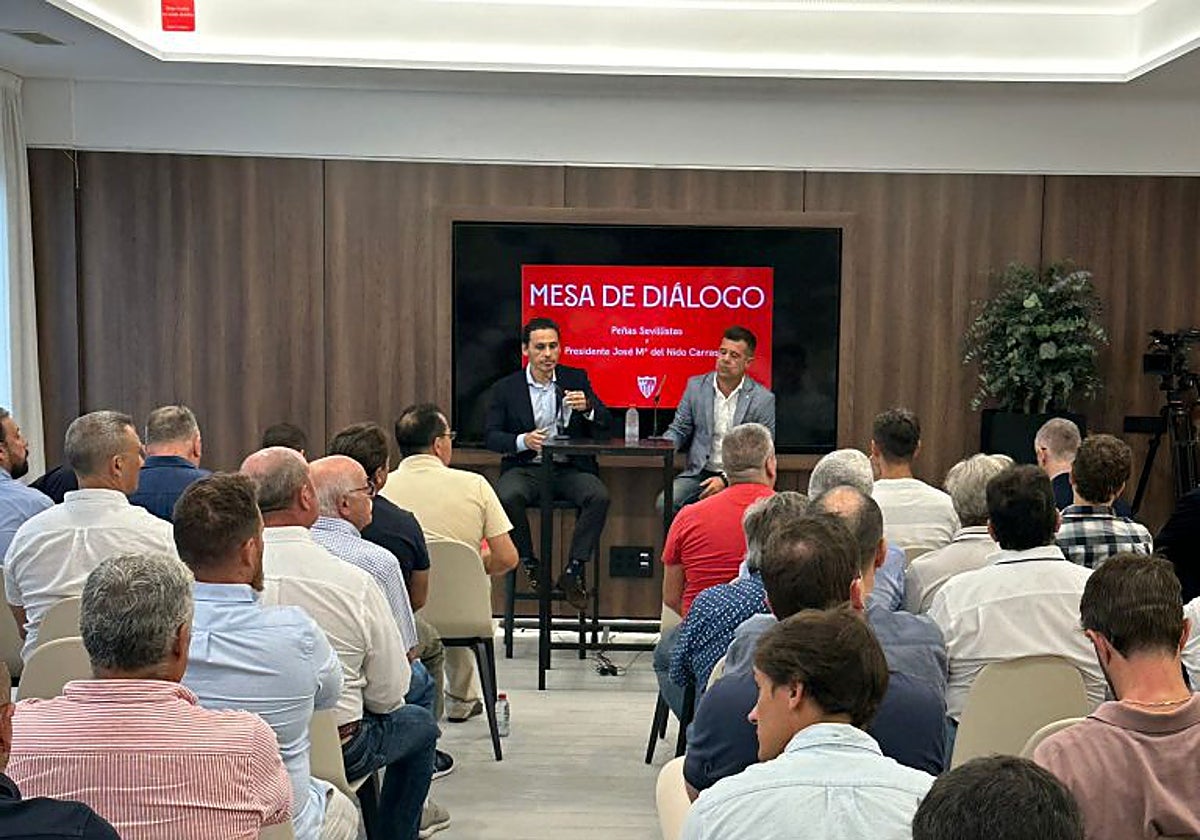 Del Nido Carrasco no convence y las peñas piden su dimisión