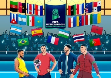 Xavi, Cristiano, Messi y Neymar provocan la ira del fútbol sala en la antesala de su Mundial