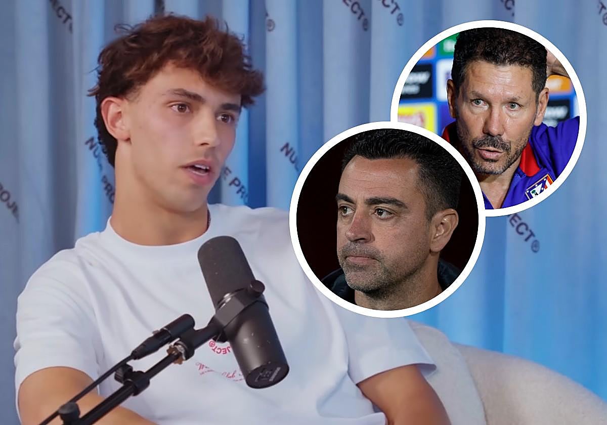 Joao Félix, sin miedo, señala en qué es mejor Xavi Hérnandez que el Cholo Simeone como entrenador