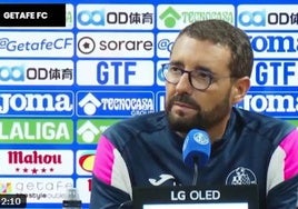 Bordalás: «Si es tan amante del fútbol como dice, Pellegrini tenía que haberle llamado la atención a sus jugadores»