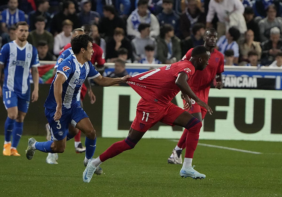 Alavés - Sevilla, las estadísticas del partido