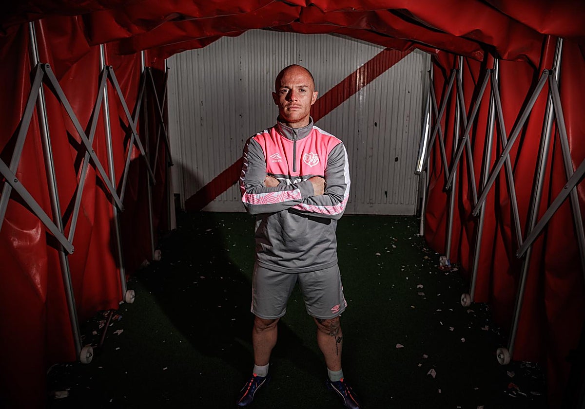 Isi Palazón posa durante la entrevista con ABC