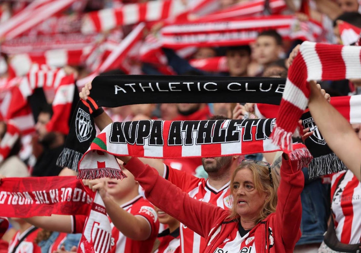 Hinchas del Athletic Club de Bilbao