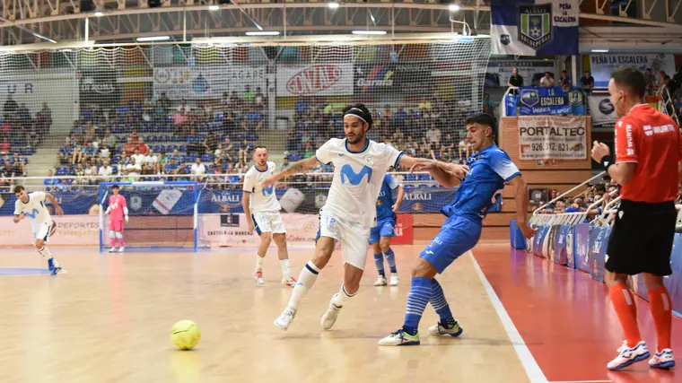 Imagen de un Viña Alvali Valdepeñas-Movistar Inter de pretemporada