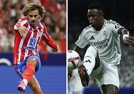 El blanco domina el once ideal del derbi