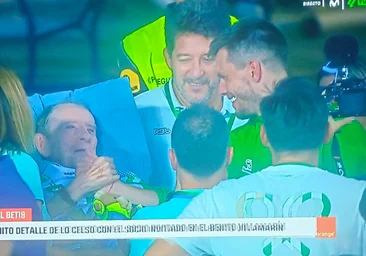 El gran gesto de Lo Celso con el socio 105 del Betis