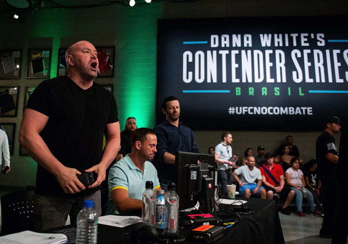 Dana White, impresionado con una actuacion en un episodio de Contender Series