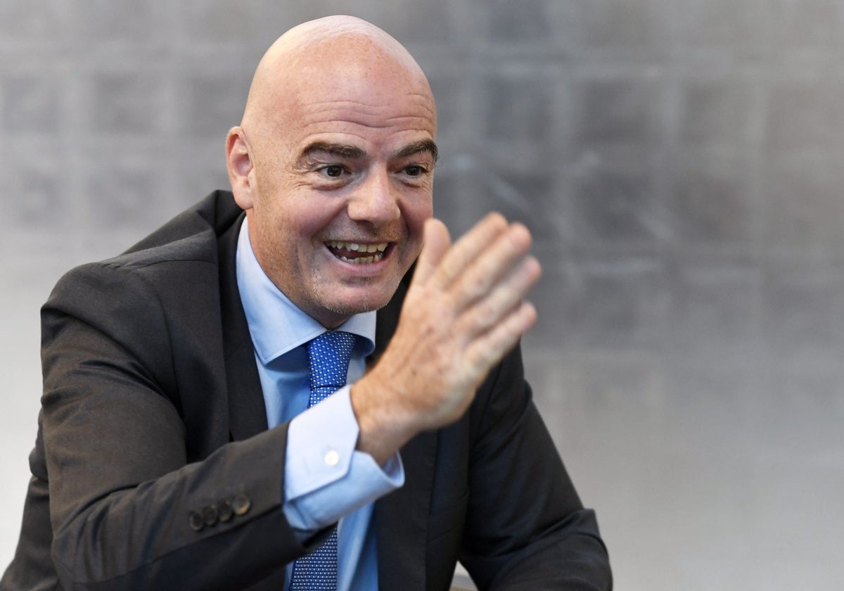 Gianni Infantino, presidente de la FIFA