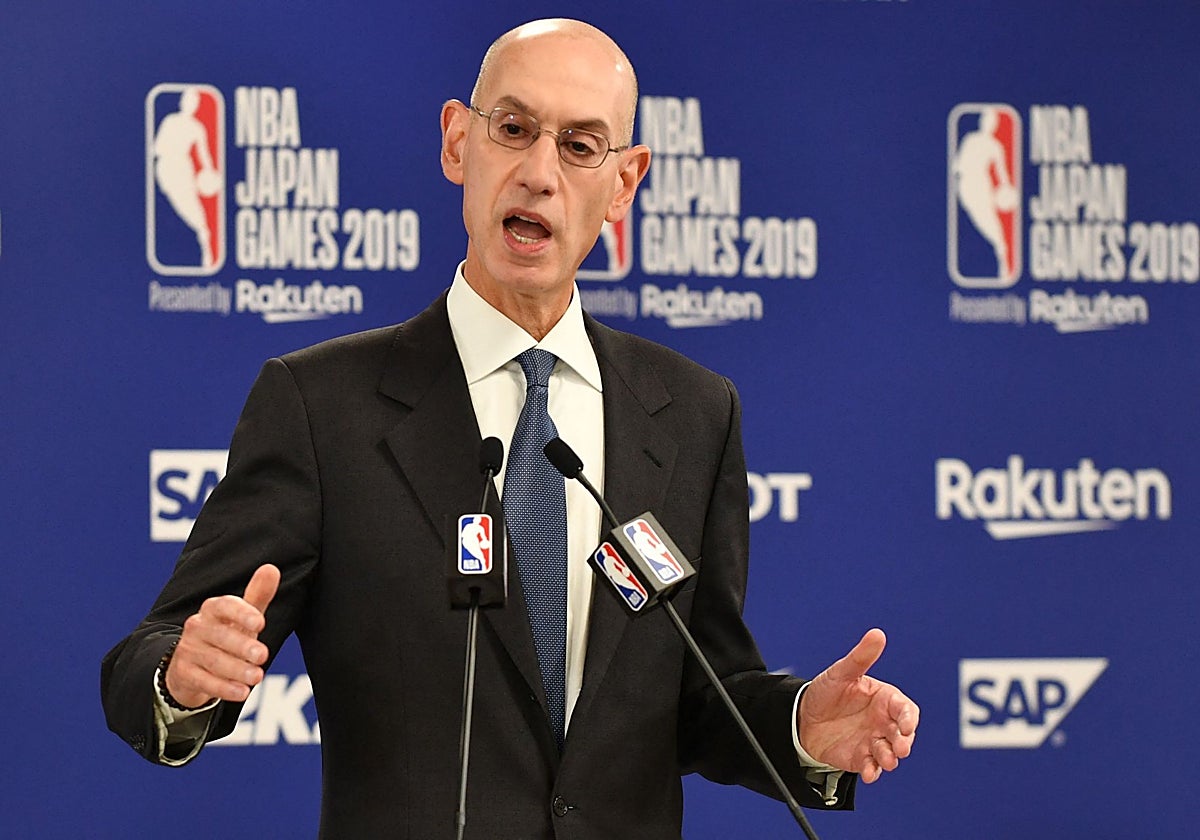 Adam Silver, comisionado de la NBA