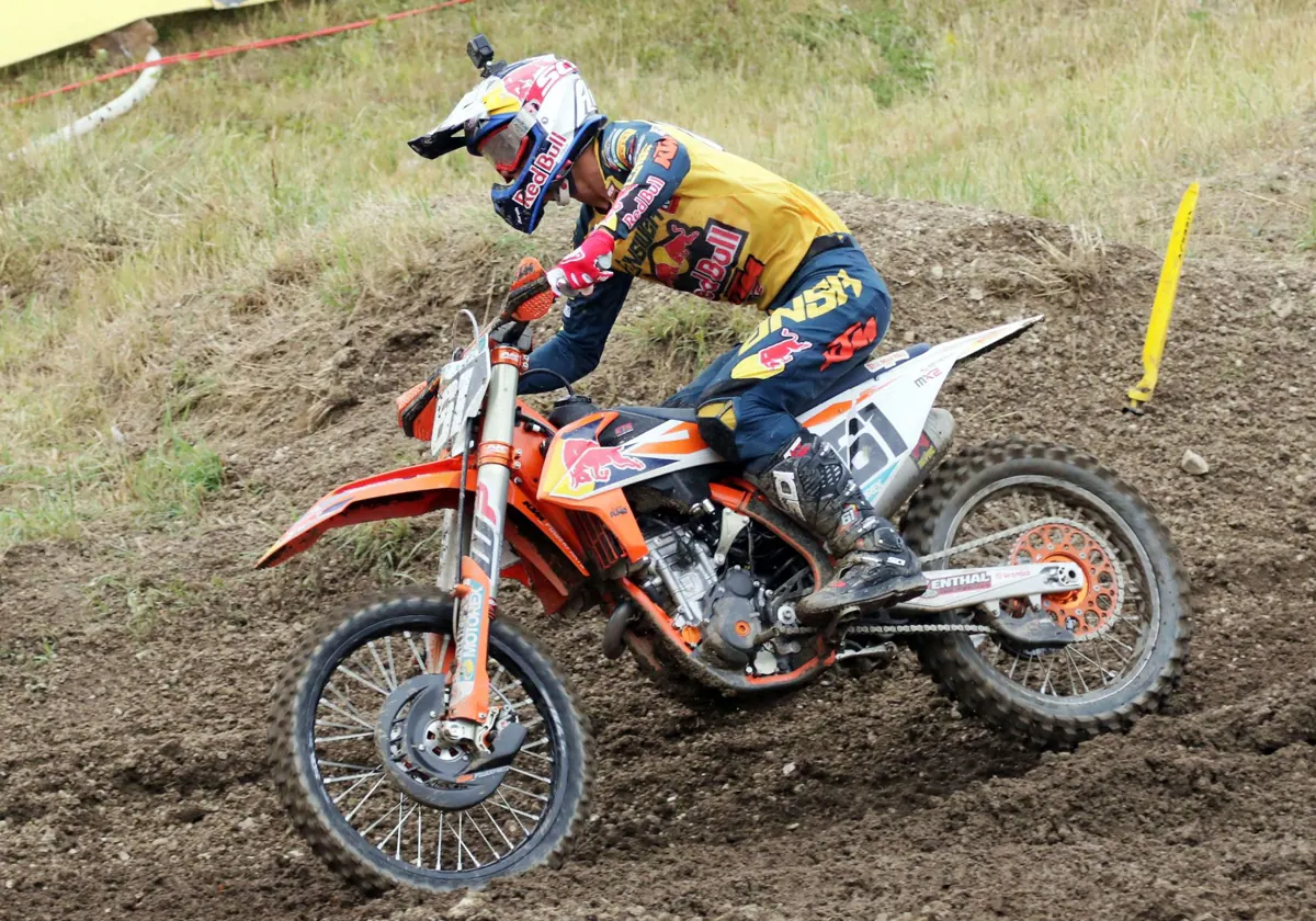 Jorge Prado, durante una prueba del Mundial