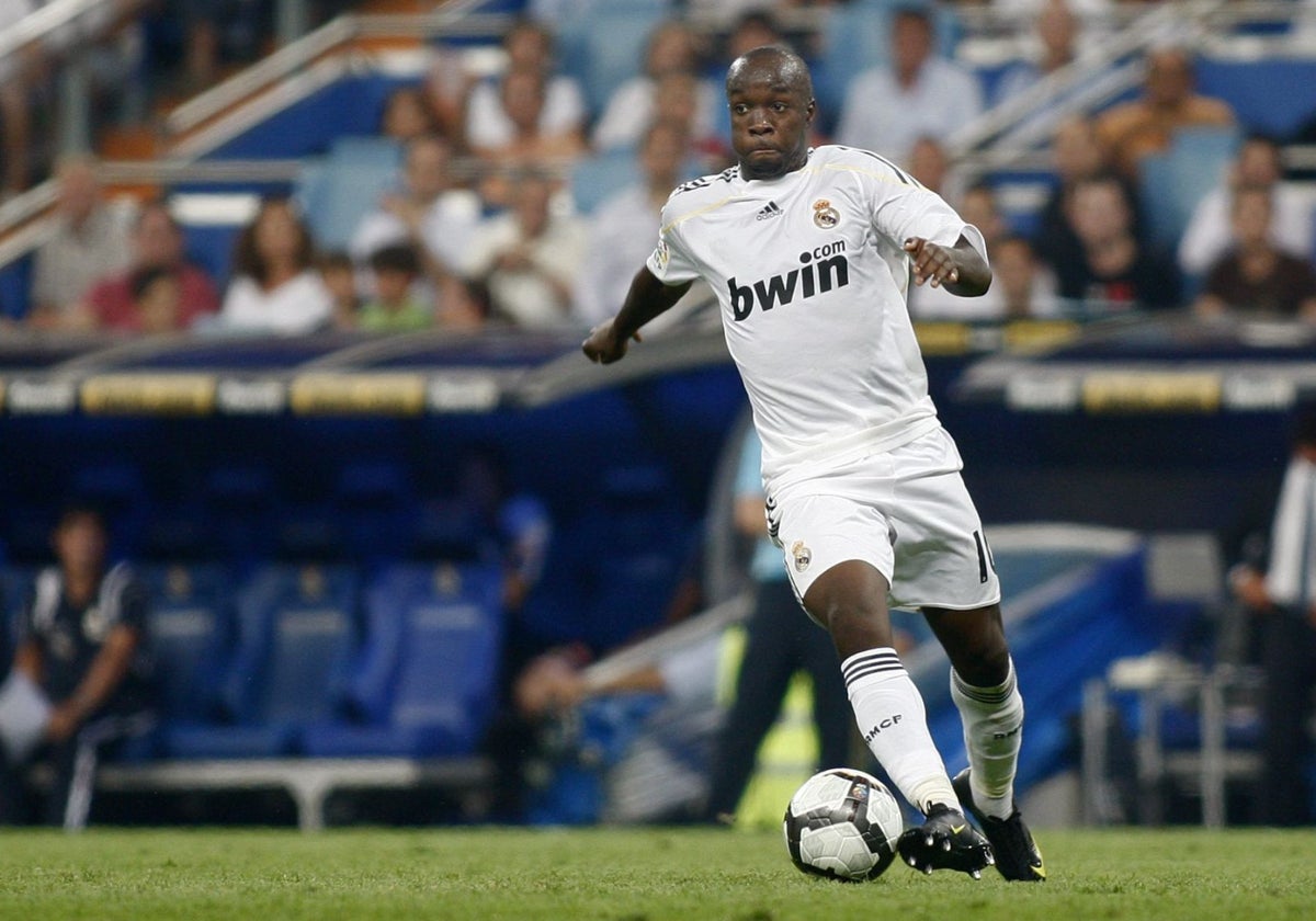 Lass Diarra, durante su etapa como jugador del Real Madrid