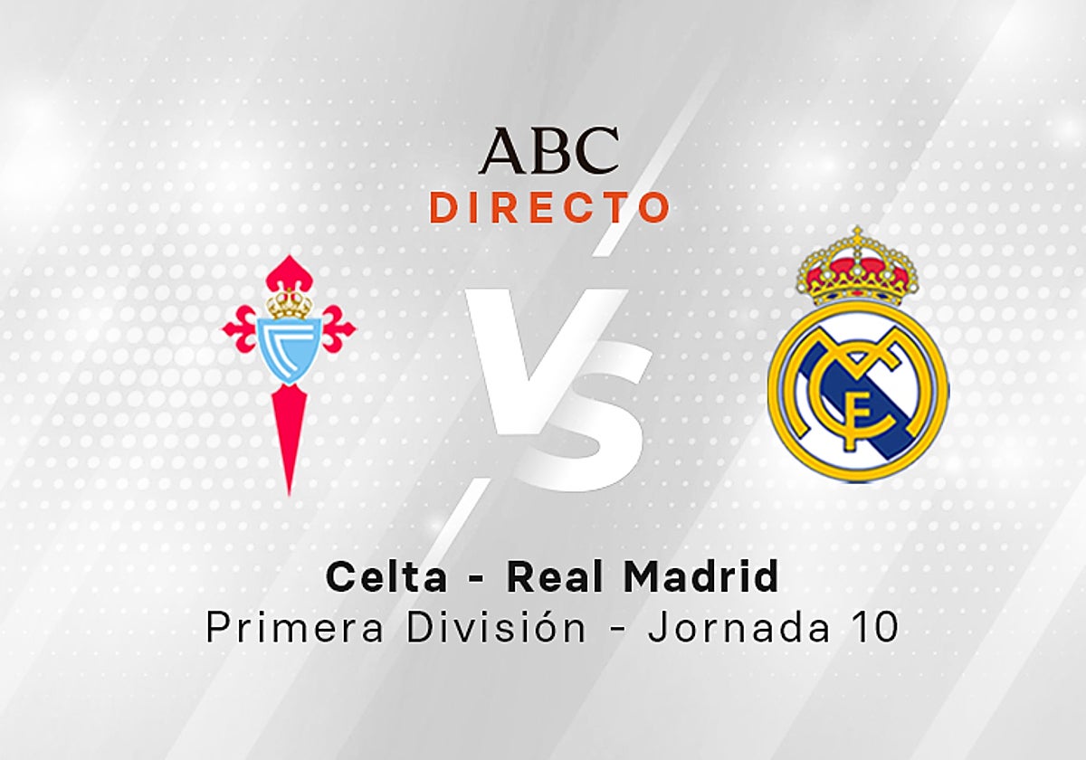 Celta - Real Madrid, estadísticas del partido