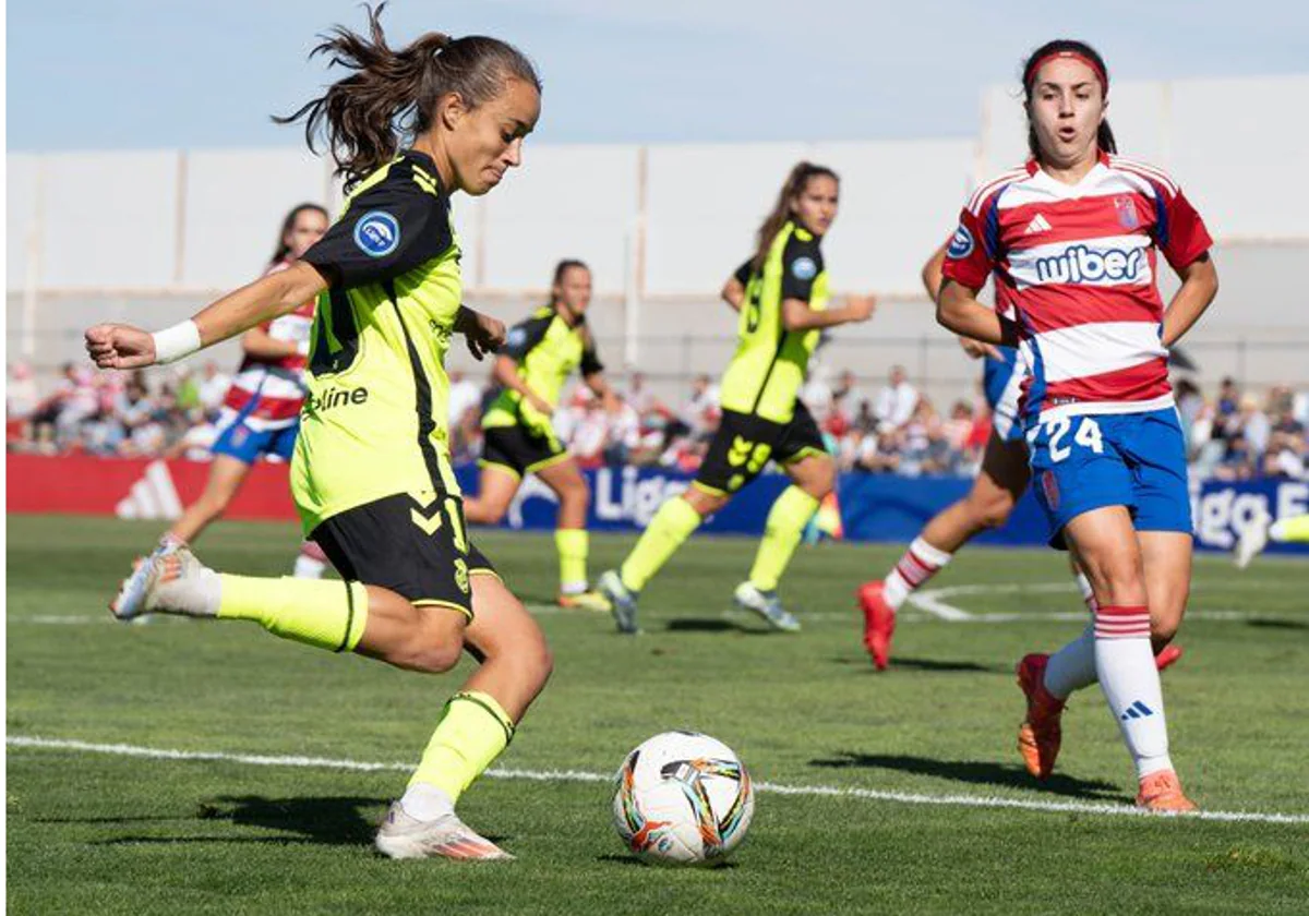 Encuentro Granada-Betis Féminas que ha tenido lugar este sábado